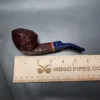 Savinelli Unica U63 KS Rusticated Bent Bulldog Briar Pipe, 6mm, New - Image 10