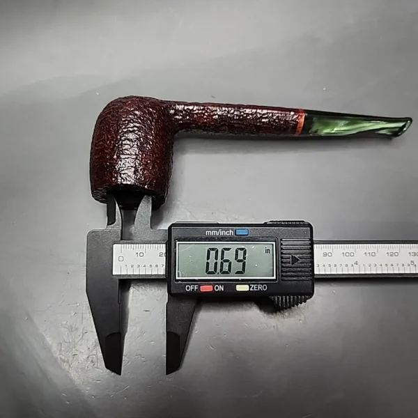 Savinelli Esploratore Alpino 806 Rusticated Canadian Briar Pipe, New - Image 9