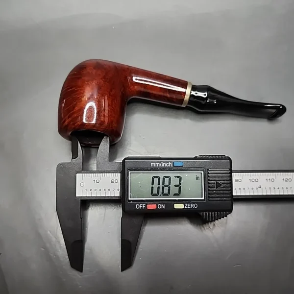 Vauen 6868 Smooth Billiard Estate Briar Pipe, Unsmoked, 9mm - Image 9