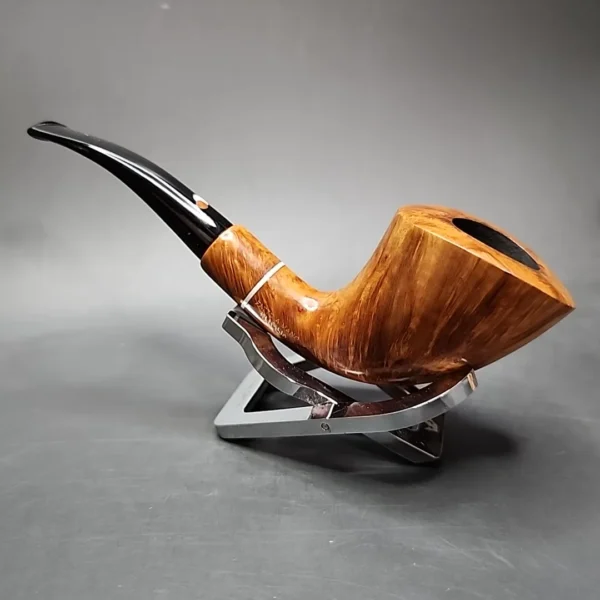 Claudio Cavicchi C Grade Smooth Horn Estate Briar Pipe, Italian Estates - Image 10