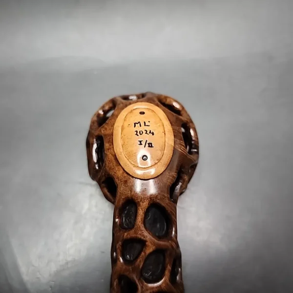 Moonlight Lotus Handmade Briar Pipe, New - Image 10
