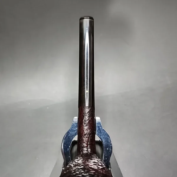 1933 Patent Era Dunhill Shell 112 Sandblasted Apple Estate Briar Pipe, English Estates - Image 10