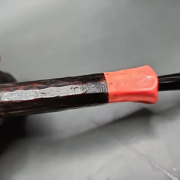 Anne Julie Rusticated Tulip Estate Briar Pipe, Danish Estates - Image 9