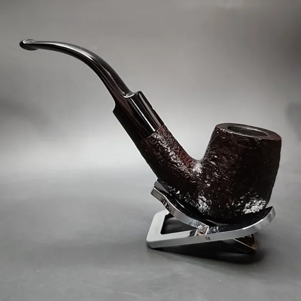 1963 Dunhill Shell ODA 840 Bent Billiard Estate Briar Pipe, English Estates - Image 10