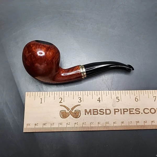 Vauen 3213 Smooth Bent Pear Estate Briar Pipe, Unsmoked, 9mm - Image 10