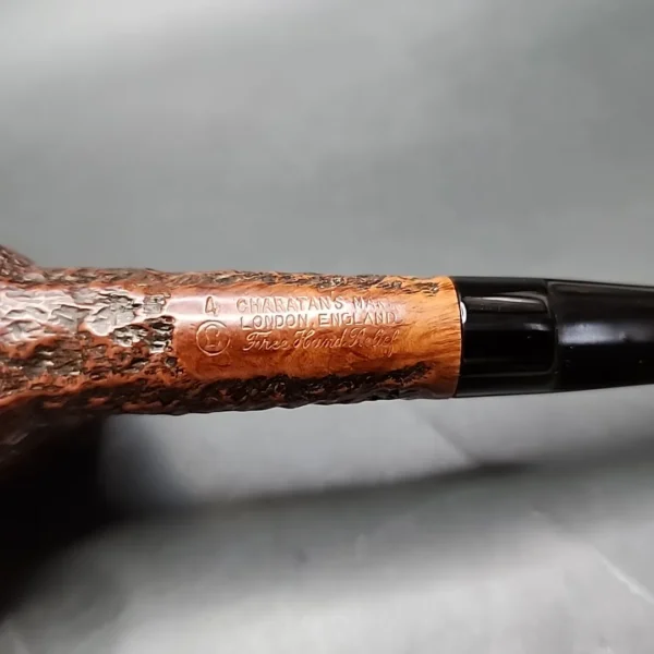 Reuben Era Charatan's Make Free Hand Relief Dublin Estate Briar Pipe, English Estates - Image 10