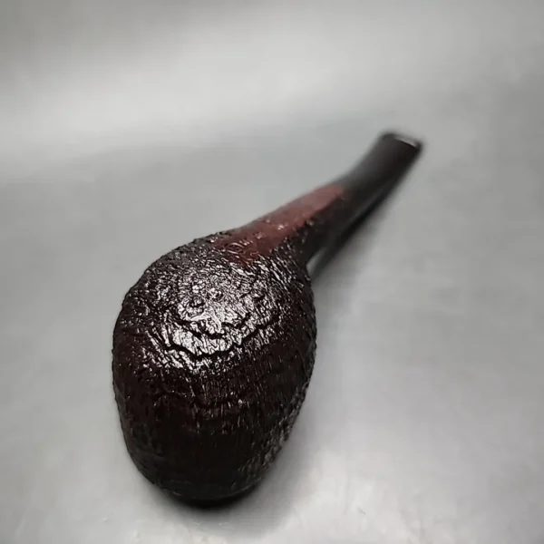 1993 Dunhill Shell Ring Grain Hand Turned Grp 5 Pot Estate Briar Pipe, English Estates - Image 10