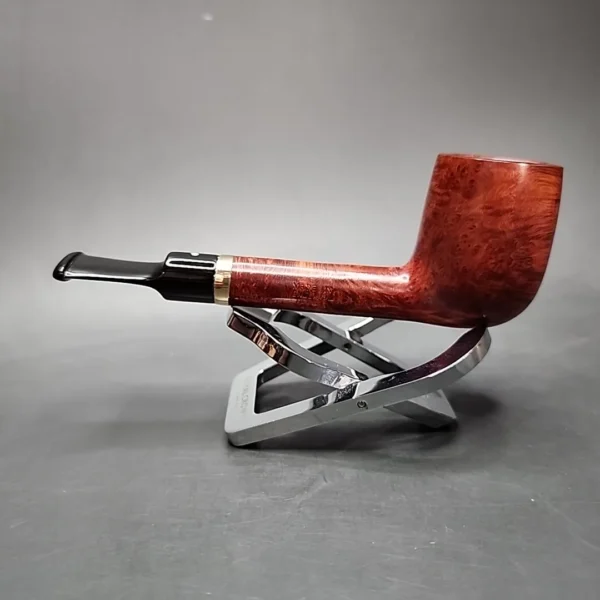 1978 Dunhill Bruyere 41111 14K Gold Band Lovat Estate Briar Pipe, English Estates - Image 9