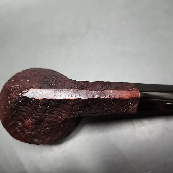 1961 Dunhill Shell ODA 838 Squat Bulldog Estate Briar Pipe, English Estates - Image 10