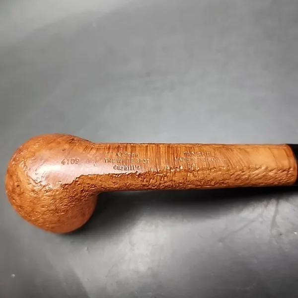 2017 Dunhill Tanshell 4109 Sandblasted Canadian Estate Briar Pipe, English Estates - Image 11