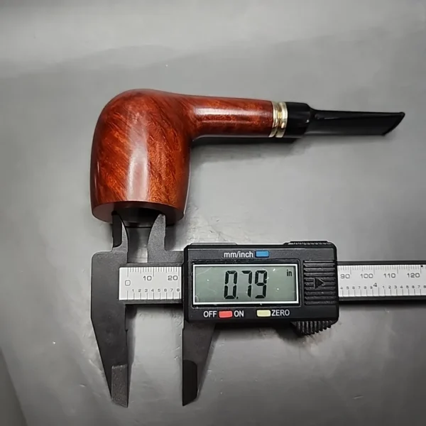 Vauen 3794 Smooth Saddle Billiard Estate Briar Pipe, Unsmoked, 9mm - Image 11