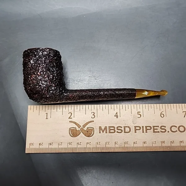 Castello Sea Rock 32 KK Rusticated Canadian Estate Briar Pipe, Italian Estates - Image 11