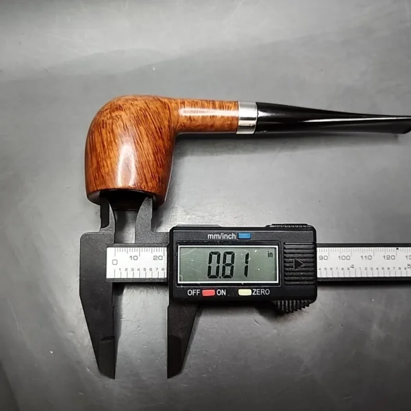 Astleys by Les Wood Smooth Straight Billiard Estate Briar Pipe, English Estates - Image 11