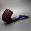 Savinelli Unica U61 Rusticated Bent Billiard Briar Pipe, 6mm, New - Image 11