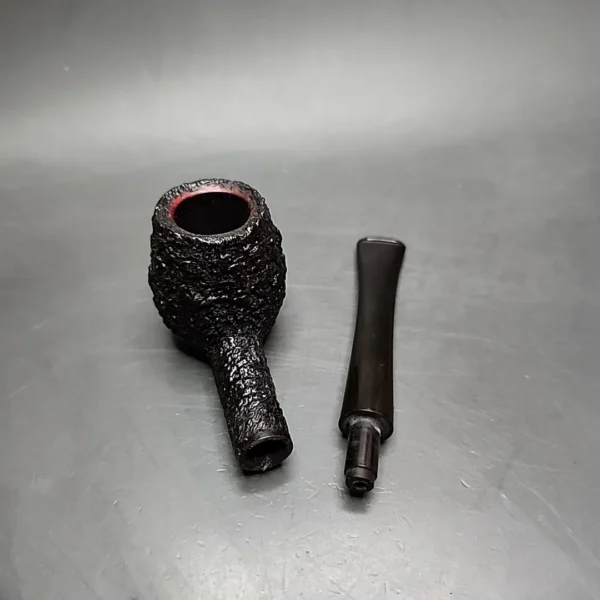 Darnell Old Briar MGM Rusticated Apple Estate Briar Pipe, Unsmoked - Image 11