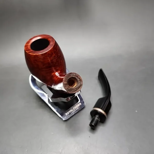 Thomas Cristiano Smooth Bent Brandy Estate Briar Pipe, Unsmoked - Image 11
