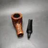 Mincer Era Custom-Bilt Rusticated Pot Estate Briar Pipe, American Estates - Image 11