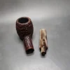 Caminetto Business 121 Rusticated Brandy Estate Briar Pipe, Italian Estates - Image 11