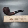 2001 JT Cooke Sandblasted Rhodesian Estate Briar Pipe, American Estates - Image 11