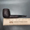 2002 JT Cooke Magnum Sandblasted Billiard Estate Briar Pipe, Unsmoked - Image 11