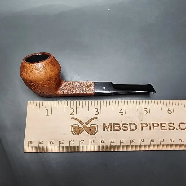 1964 Dunhill Tanshell 48 Sandblasted Bulldog Estate Briar Pipe, English Estates - Image 11
