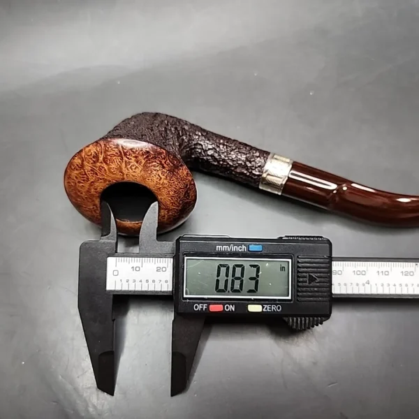 Ferndown Bark 2 Star Bent Dublin Estate Briar Pipe, English Estates - Image 11