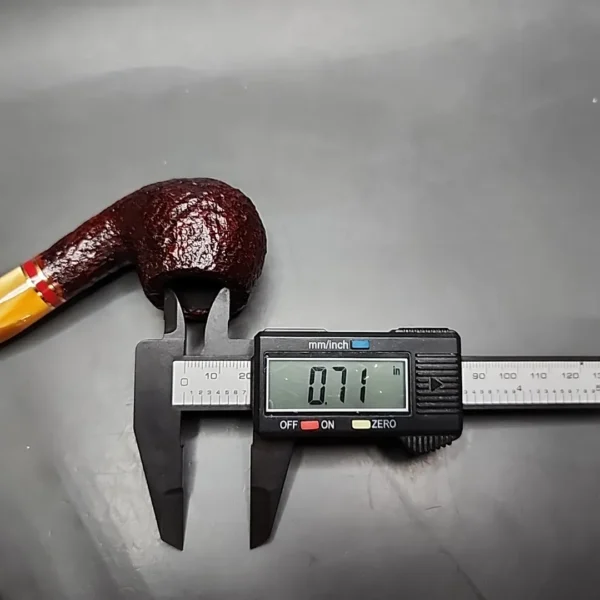 Savinelli 2024 Saint Nicholas 646 KS Bent Apple Briar Pipe, 6mm, New - Image 11