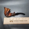 Preben Holm Fancy Sandblasted Freehand Estate Briar Pipe, Danish Estates - Image 11