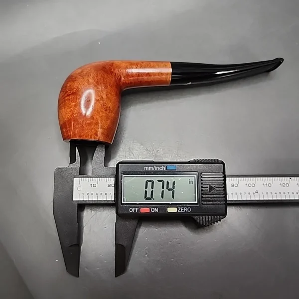 Mastro Geppetto Liscia 1 Smooth Cutty Estate Briar Pipe, Unsmoked - Image 11