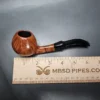 WO Larsen Straight Grain F Smooth Apple Estate Briar Pipe, Danish Estates - Image 11