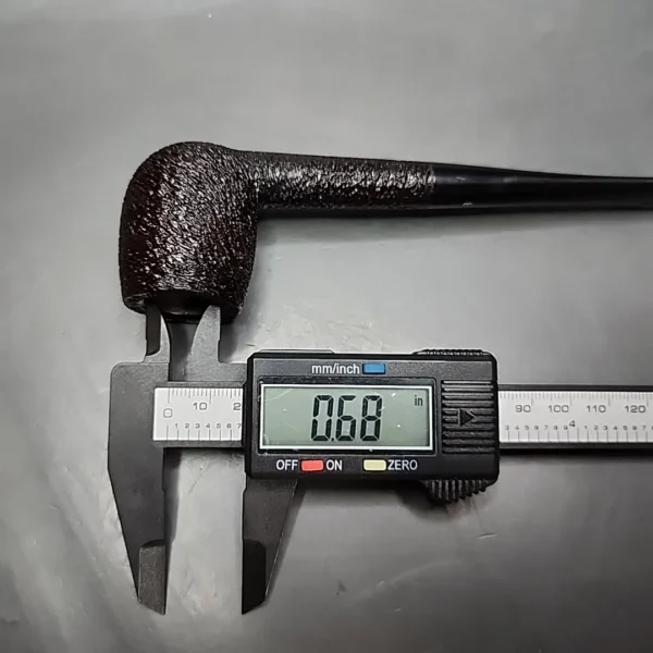 Sashar by Sasieni Rusticated Apple Estate Briar Pipe, Unsmoked - Image 11