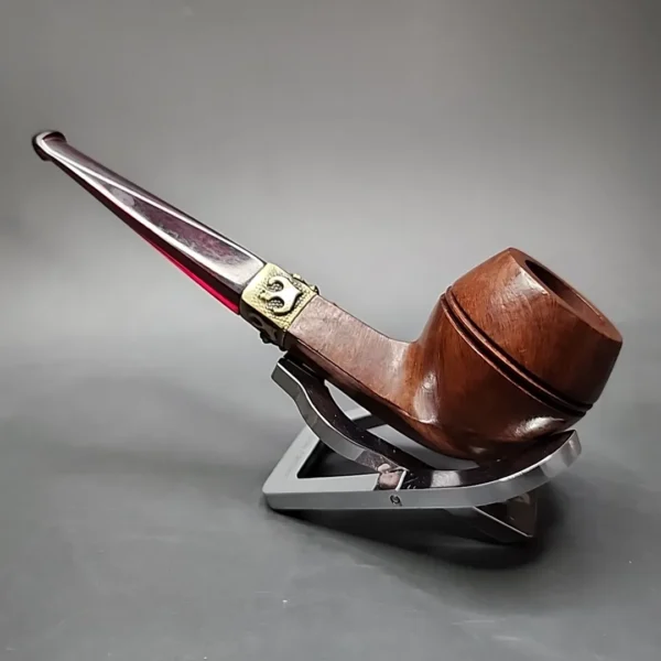 Pre-Kaywoodie KBB Blue Line Bakelite Straight Bulldog Estate Briar Pipe, Unsmoked - Image 11