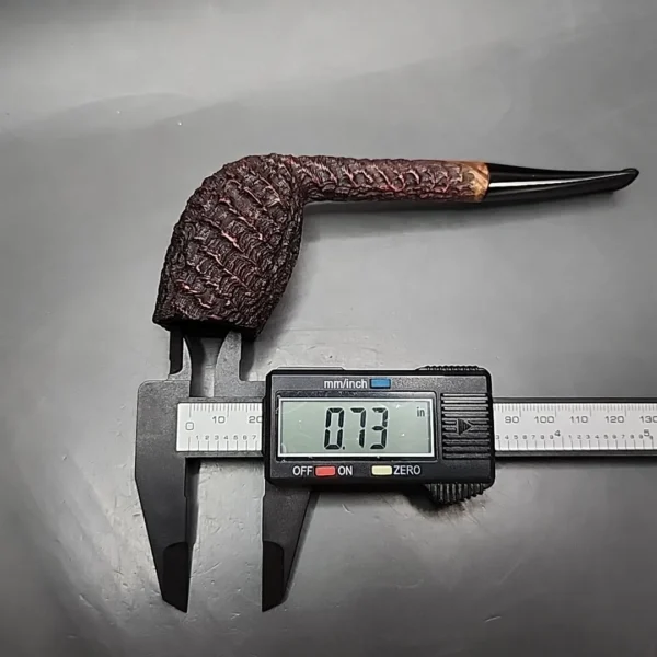 Tom Eltang Rusticated Cutty Estate Briar Pipe, Danish Estates - Image 11