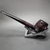 1933 Patent Era Dunhill Shell 112 Sandblasted Apple Estate Briar Pipe, English Estates - Image 11