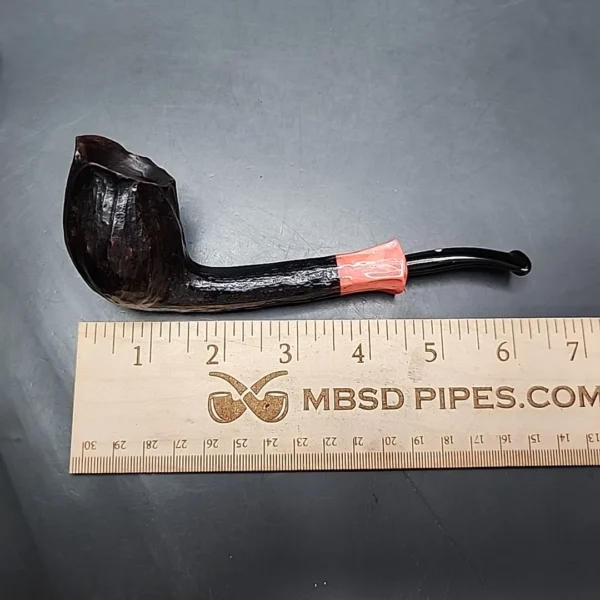 Anne Julie Rusticated Tulip Estate Briar Pipe, Danish Estates - Image 10