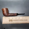 Charatan's Make Free Hand Relief Sandblasted Dublin Estate Briar Pipe, English Estates - Image 11