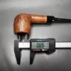 Charatans Make 4499DC Sandblasted Straight Billiard Estate Briar Pipe, English Estates - Image 11