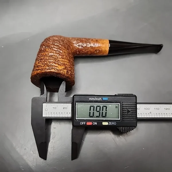 Charatan's Make Selected Sandblasted Dublin Estate Briar Pipe, English Estates - Image 11