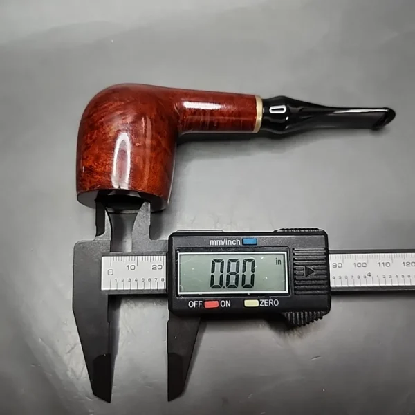 Vauen 6886 Smooth Straight Pot Estate Briar Pipe Unsmoked, 9mm - Image 11