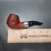 2021 Ardor Urano Bucaneve Rusticated Brandy Estate Briar Pipe, Italian Estates - Image 11