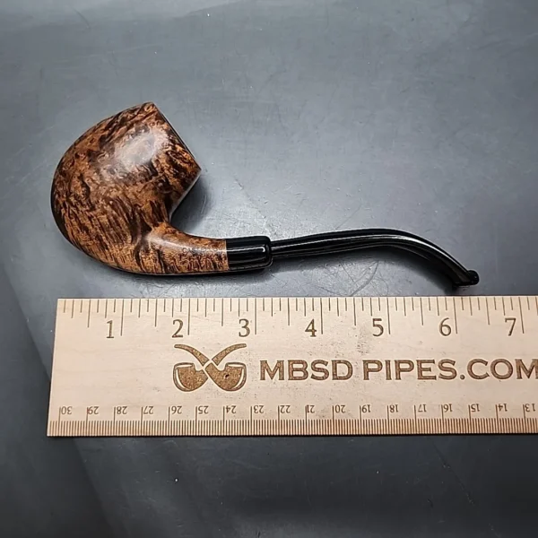 Castello "Castello" KKKK Smooth Bent Egg Estate Briar Pipe, Italian Estates - Image 11