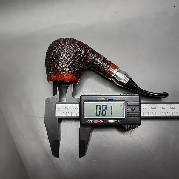Vauen Select 361 Rusticated Brandy Estate Briar Pipe, Unsmoked, 9mm - Image 12