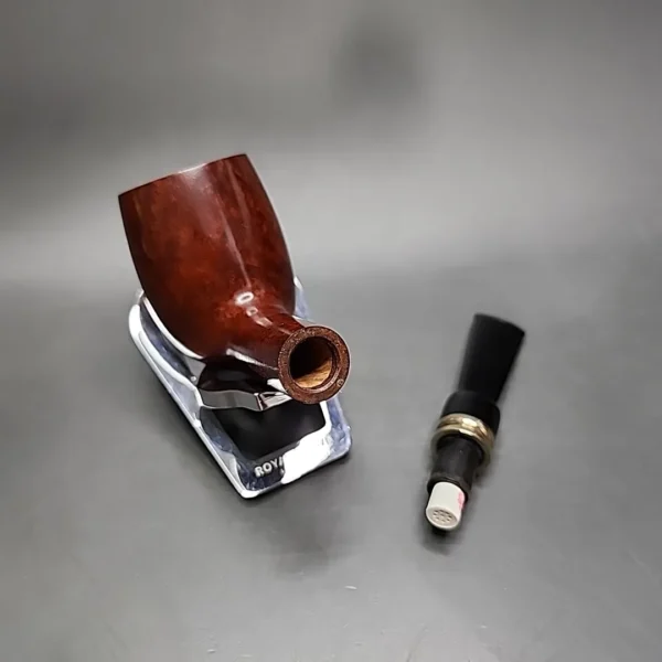 Vauen 3794 Smooth Saddle Billiard Estate Briar Pipe, Unsmoked, 9mm - Image 12
