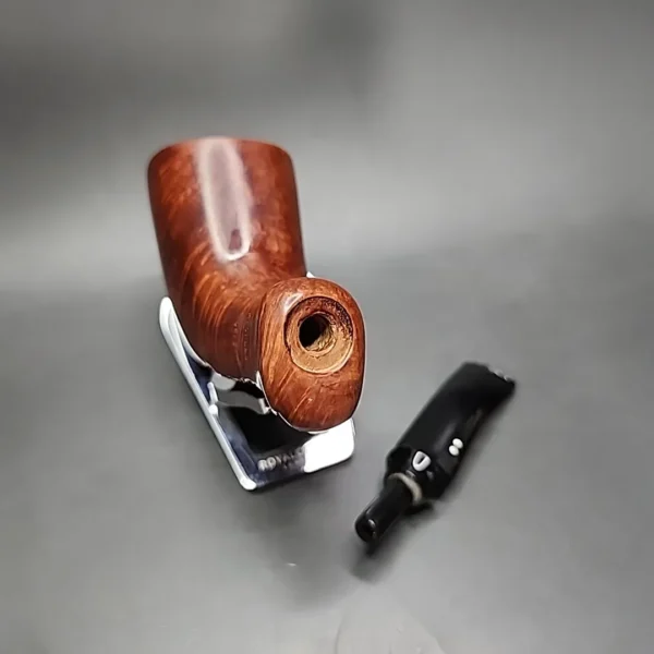 2001 Clarence Mickles Freehand Horn Handmade Estate Briar Pipe, Unsmoked - Image 12