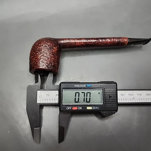 1964 Dunhill Shell EC Sandblasted Canadian Estate Briar Pipe, English Estates - Image 12