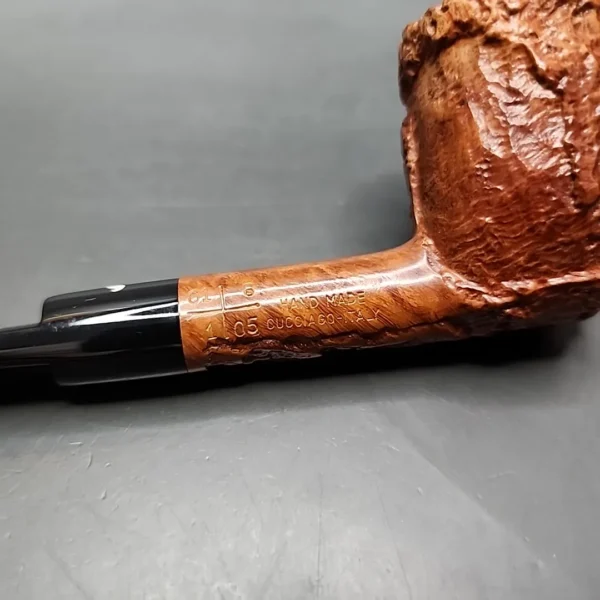 Caminetto New Dear Wax Drip Billiard Estate Briar Pipe, Italian Estates - Image 12