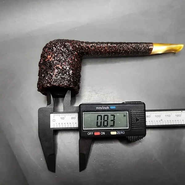 Castello Sea Rock 32 KK Rusticated Canadian Estate Briar Pipe, Italian Estates - Image 12