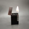 S.T. Dupont Line 2 Natural Black Lacquer Lighter with Palladium Finish - Image 12