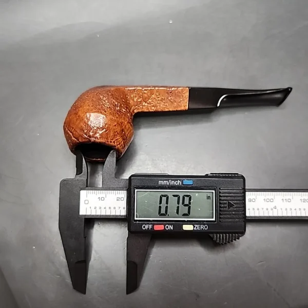 1964 Dunhill Tanshell 48 Sandblasted Bulldog Estate Briar Pipe, English Estates - Image 12