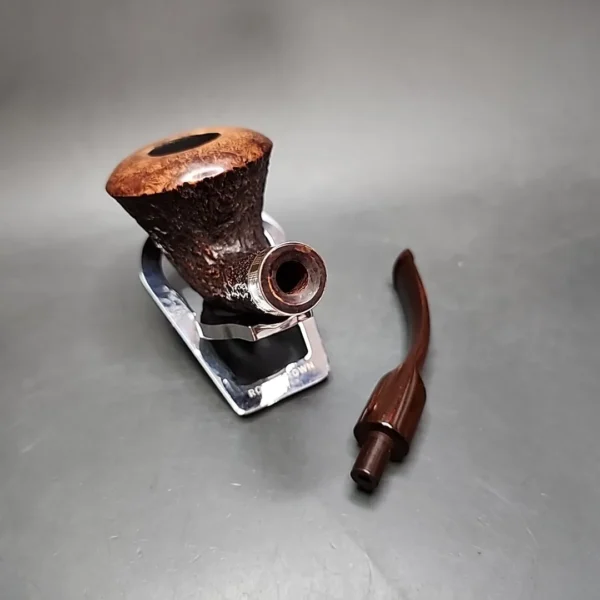 Ferndown Bark 2 Star Bent Dublin Estate Briar Pipe, English Estates - Image 12